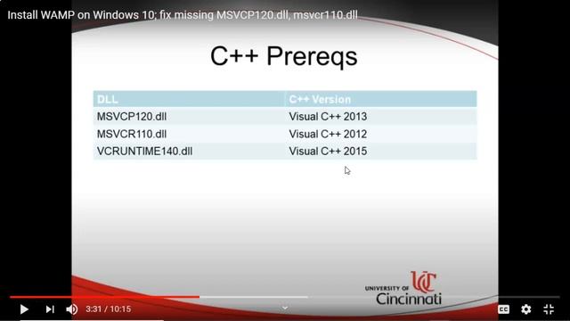 Install WAMP (Windows, Apache, MySQL, php) on Windows смотреть онлайн