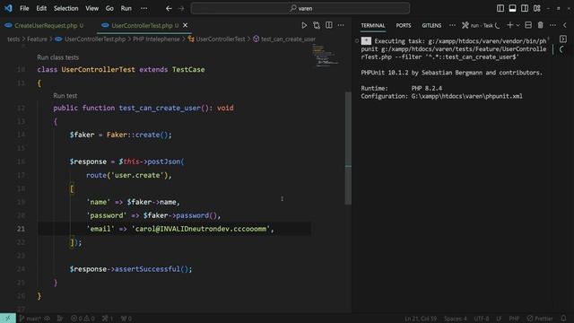 Laravel — Improve Email Validation смотреть онлайн