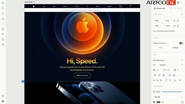 Apple Website UI Design - Learn UI UX Designing In [ Adobe XD Tutorial ] смотреть онлайн