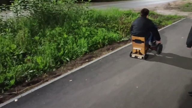делаем дривт кар из гироскутера первая версия! смотреть онлайн