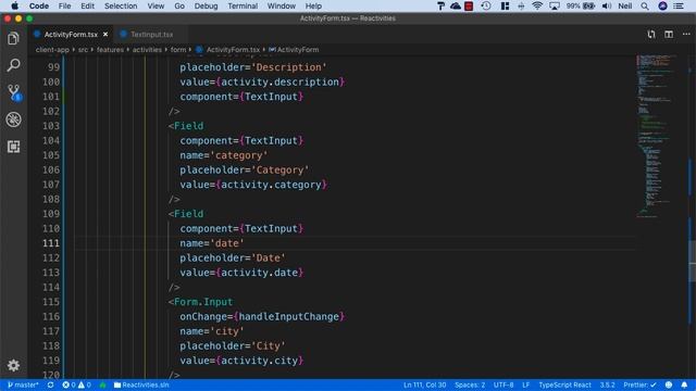 4 Refactoring the form to use React Final Form смотреть онлайн