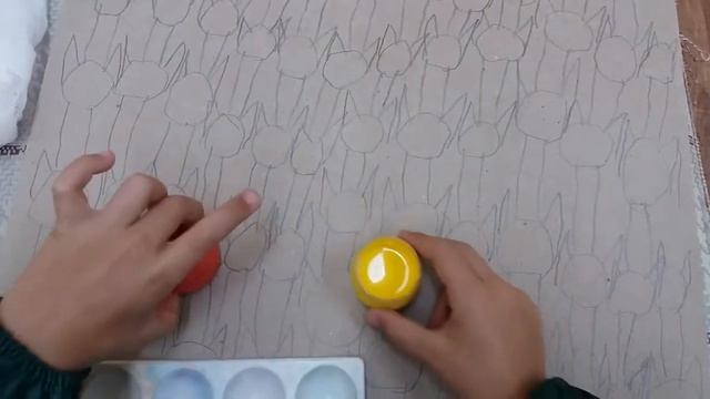 Основные цвета. Как из трех красок получить множество разных цветов и оттенков. веселые коты смотреть онлайн
