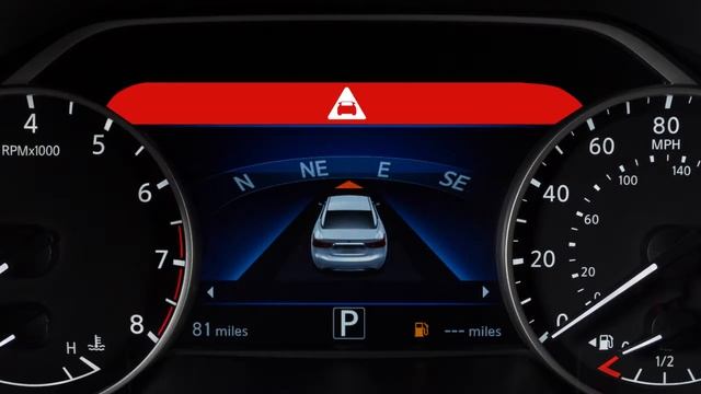 2019 Nissan Maxima - Automatic Emergency Braking (AEB) With Pedestrian Detection (if So Equipped)