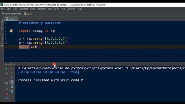 CURSO DE PYTHON 2020 DESDE CERO (COMPLETO) | #36 ? VECTORES Y MATRICES смотреть онлайн