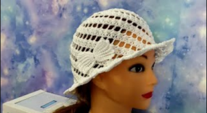 Панамка-шляпка крючком. ПАНАМА, подробный М.К. (720p)