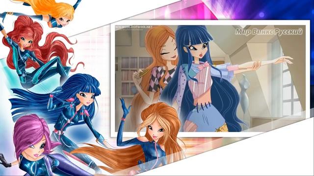 Мир Винкс Модная Одежда на Русском World of Winx Fashion Victim Russian смотреть онлайн