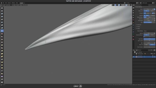 How To Sculpt Hair In Blender смотреть онлайн