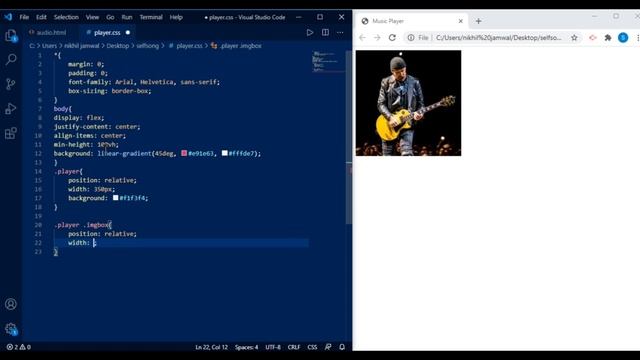 HTML and CSS only Audio Player | HTML5 Audio player смотреть онлайн