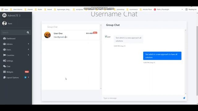 Laravel angular WebSockets in Arabic #003 Websockets integrate chat template смотреть онлайн