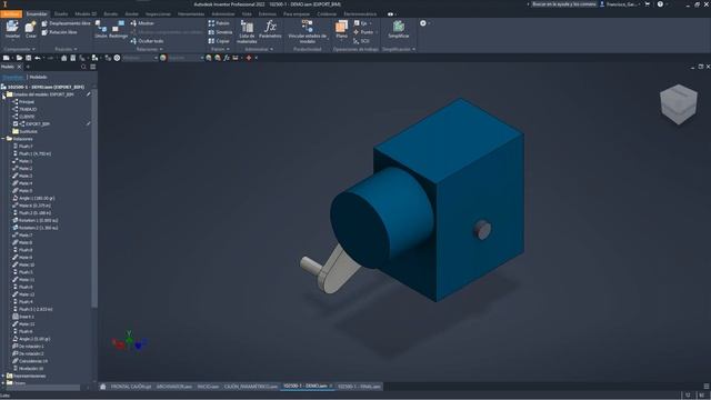Estados de Modelo en ensamblajes en Inventor 2022: Webinar de la Comunidad de Autodesk en Español смотреть онлайн