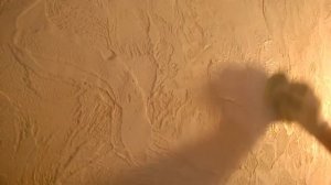 Как  покрасить  лаком  декоративную штукатурку.