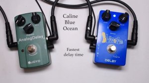 Joyo Analog Delay VS Caline Blue Ocean Analog Delay