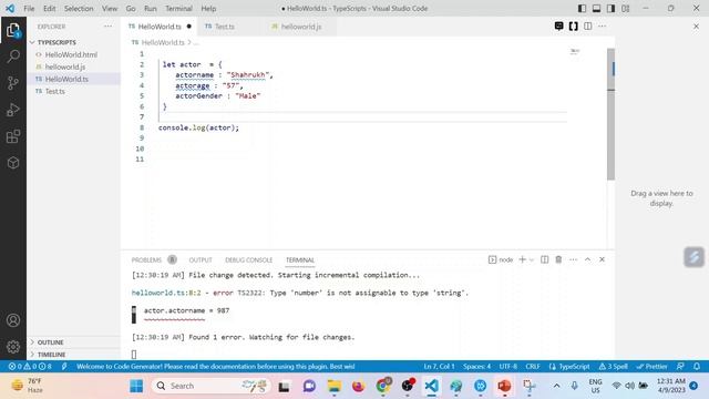 12. TypeScript - Object | TypeScript Tutorials | English смотреть онлайн