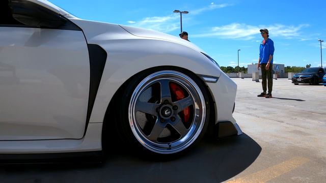 Bagged FK8 Civic Type R смотреть онлайн