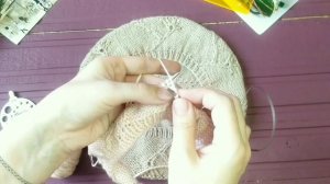 #мастеркласс_берет_спицами МК берет спицами. Часть 1. Попетельный мастер-класс