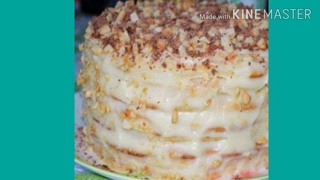 Творожный торт на сковороде. Отличный рецепт! смотреть онлайн