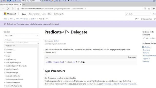 c# - Predicate, Action und Func als Parameter in Methoden смотреть онлайн