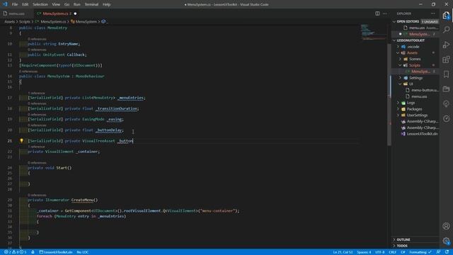 Анимация в UI Toolkit - Урок Unity смотреть онлайн