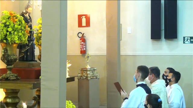 SANTA MISSA | 9º DIA DA NOVENA DE SÃO VICENTE DE PAULO 2021 | 24/09/2021 | 18h30 смотреть онлайн