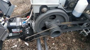 Автомобильный генератор на мототрактор "Скаут" Т-18 ( архив 2019 год )