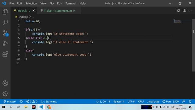 JavaScript tutorials for begginners in Hindi 2021 #15 | if-else-if statement | JavaScript Tutorials смотреть онлайн