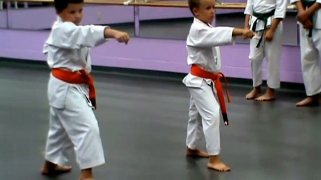 Karate - green belt exam смотреть онлайн