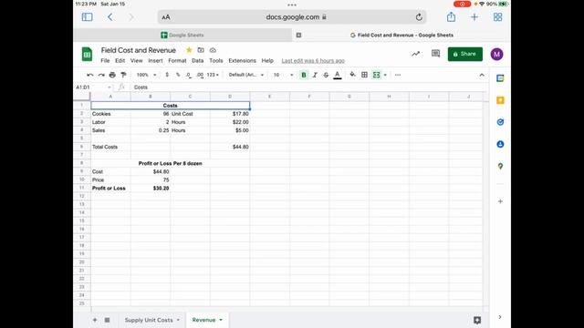 Lesson 1 Google Sheets - Warrior Tech Time смотреть онлайн