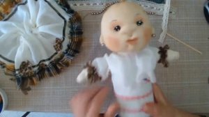 Кукла из капрона. Кукла в капроновой технике на бутылке. Кукла из капрона бабушкаMuñeca de trapo. 2