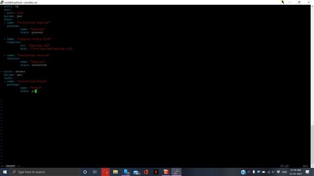 configuring reverse proxy and webserver by using ansible playbook over aws instance смотреть онлайн