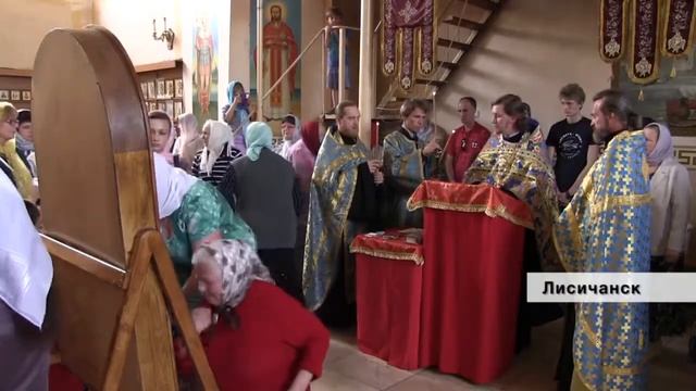 Чудотворный образ Песчанской Божией Матери в Свято Митрофановском храме смотреть онлайн