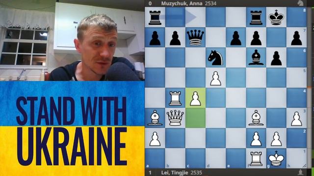 Турнір претенденток. Півфінал 3, 4 партія. Лей Тяньцзи - Музичук Анна. Захист Грюнфельда. смотреть онлайн