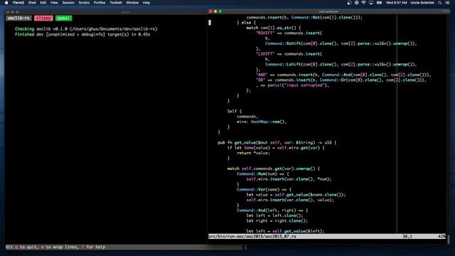 [Rust Programming] Advent of Code - 2015 Day 7 смотреть онлайн