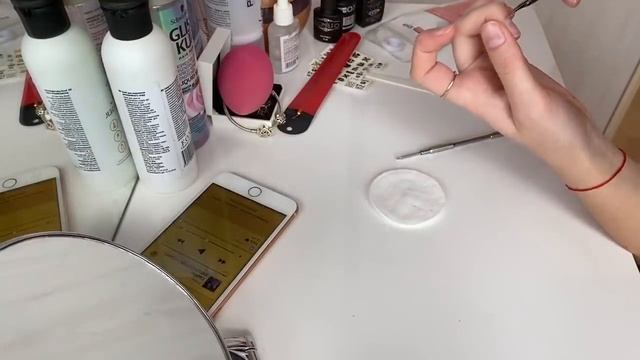 Гель-лак дома || Как я делаю себе маникюр смотреть онлайн