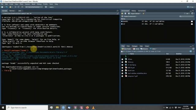 2. Cara Import Excel ke R studio by USH Jogja смотреть онлайн