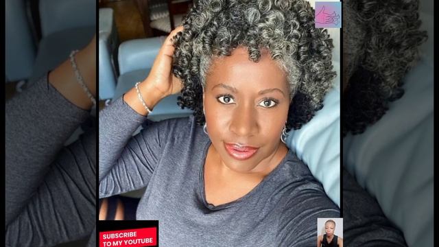 Sharp Silver Gray Hairstyles Ideas For All Black Women смотреть онлайн