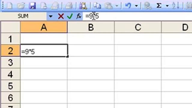 Microsoft Office Excel 2003 Performing a quick calculation in the formula bar смотреть онлайн