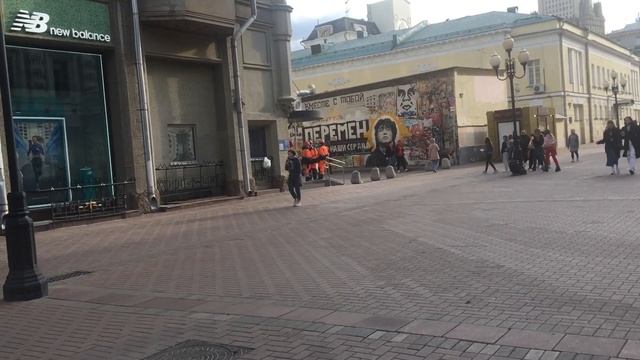 АРБАТ 2021. Экскурсия по Арбату (Москва), апрель 2021г смотреть онлайн