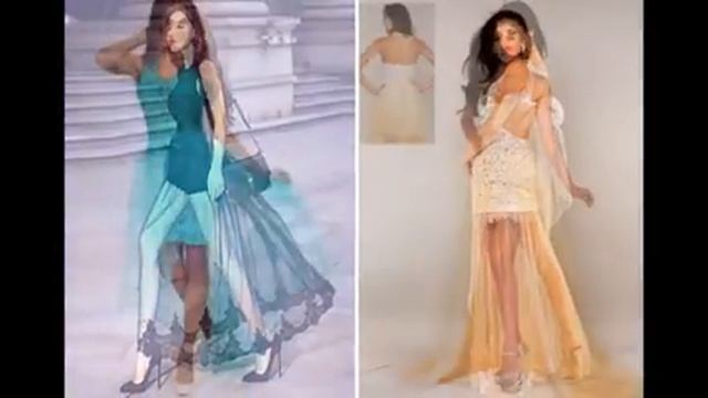 Платье из фатина смотреть онлайн