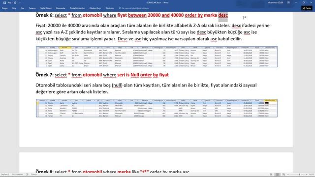 38-C# Sharp Access Veritabanı Dersleri – 4 SQL Select Like, SendeKodYaz смотреть онлайн