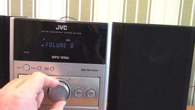 Old Micro Component System JVC UX G38  Music Center Музичний центр JVC UX-G38