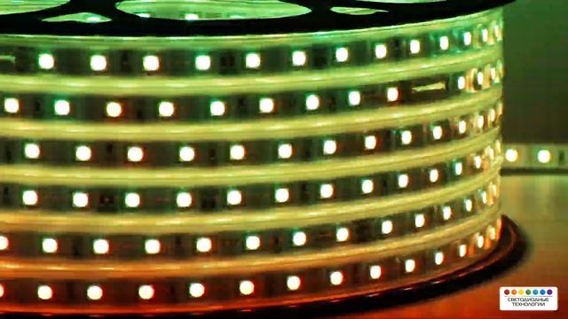 Светодиодная лента RGB 220В смотреть онлайн