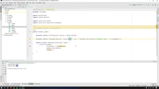 Java 8 Stream - Peek: Consumindo os elementos da stream entre operações! смотреть онлайн