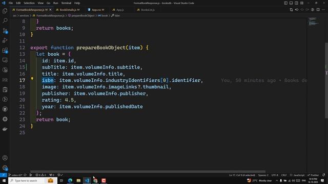 64. Render Fetched Single Book Details and add Loader Component in React App - React18 смотреть онлайн