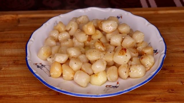 Рецепт | Тыквенное пюре с гребешками | Pumpkin Puree With Scallops для MUKBANG  с Верняевой