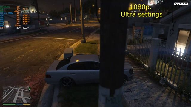 GTA 5  Athlon 3000g + RTX3060Ti