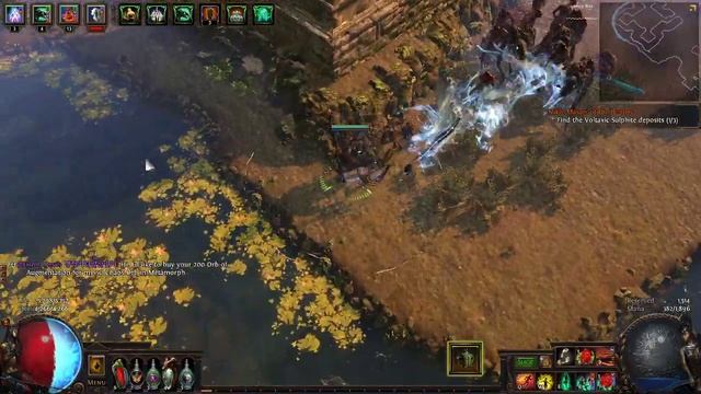 Path of Exile - T15 Caslte Ruins - Minion Master смотреть онлайн