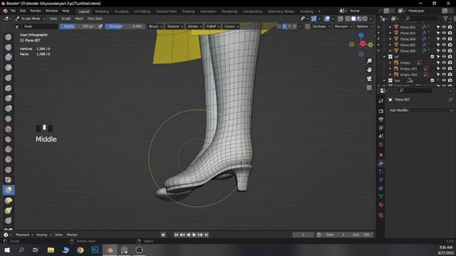 【Blender 3.3】How to Make Anime girl in blender 3.3 - 【Timelapse】 смотреть онлайн
