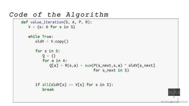 Value Iteration Algorithm - Dynamic Programming Algorithms in Python (Part 9) смотреть онлайн