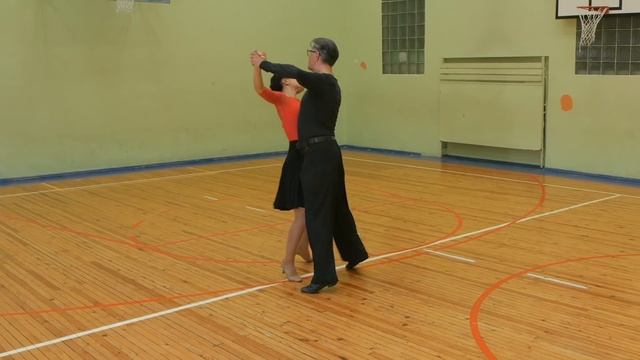 Waltz - Weave From Promenade Position And Weave In Waltz Time | Dance Routine