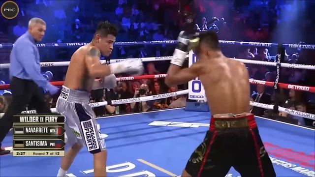 Emanuel Navarrete (Mexico) vs Jeo Santisima (Philippines) | KNOCKOUT, BOXING fight, HD, 60 fps смотреть онлайн